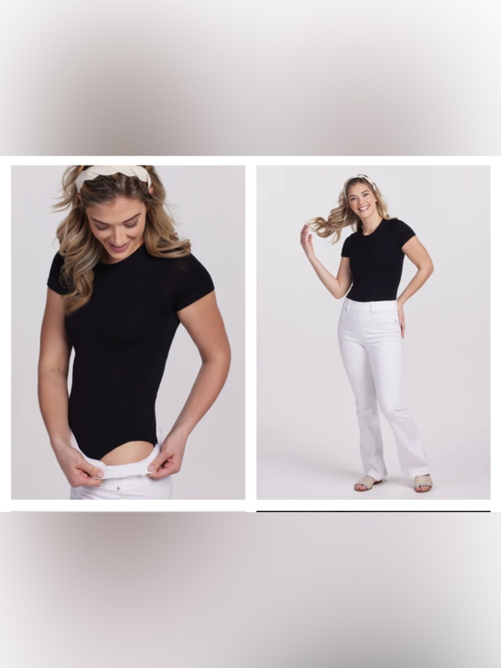 NEW Woolx Gracie Bodysuit Tencel Merino Blend in Mocha Meringue - Picture 4 of 5